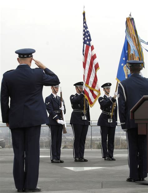 Air Force 60th Anniversary flag raised at memorial > Air Force ...