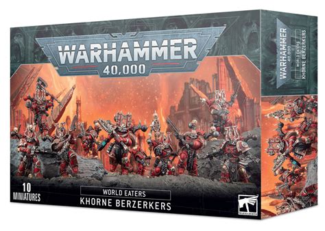 Warhammer 40K: World Eaters - Khorne Berzerkers [43-10] - Everything ...