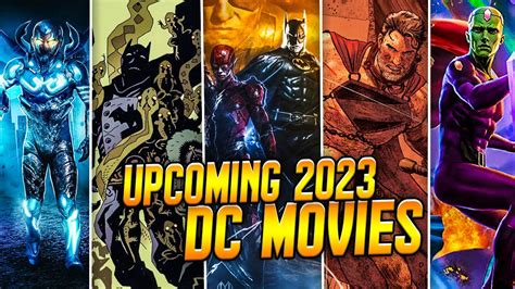 All DC Movies Coming Out in 2023 - YouTube