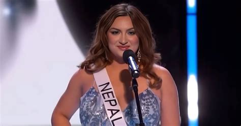 Miss Univers 2023 : Miss Népal, candidate “grande taille”, remporte un ...