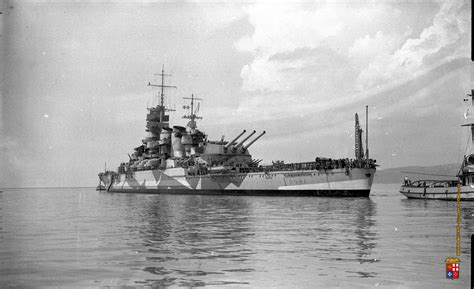 Italian Littorio-class battleship Roma. | Nave, Sottomarini, Militare