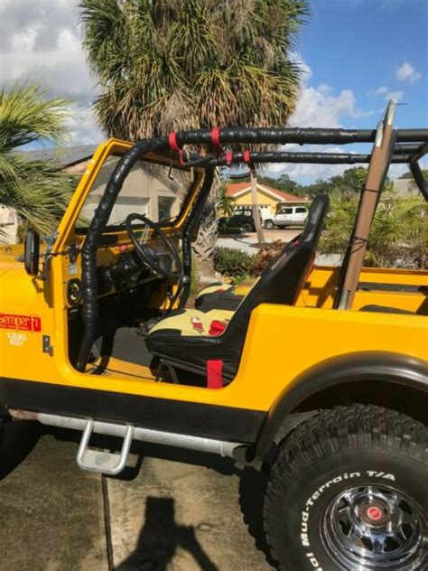 YELLOW JEEP CJ7 - Classic Jeep CJ 1979 for sale