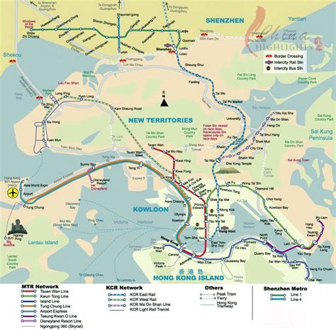 Map of cities : Hong Kong