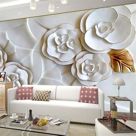 15 Best Ideas Flowers 3d Wall Art