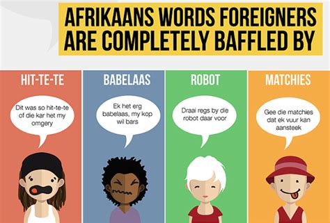 Some of the Lekker-ist Afrikaans Words Explained - SAPeople - Worldwide ...