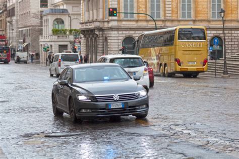 230+ Police Car In Italian Capital Rome Stock Photos, Pictures ...