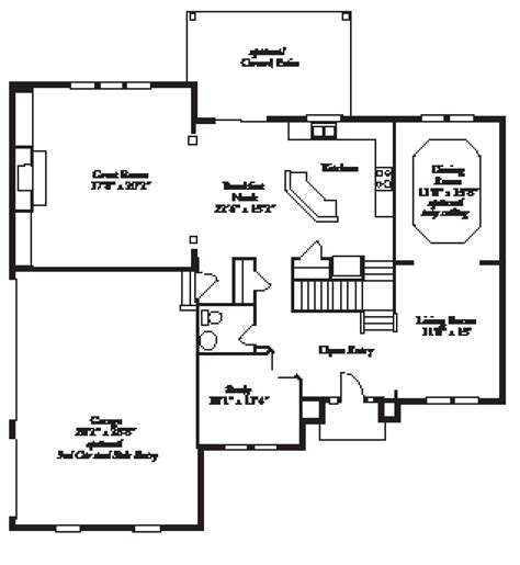 Dover_FloorPlans_Updated1stFloor | John Henry Homes | John Henry Homes