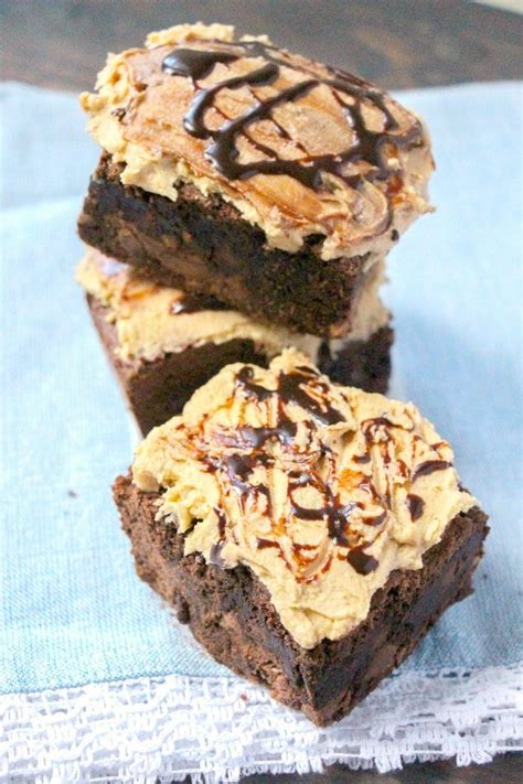 Peanut Butter Brownies · The Typical Mom