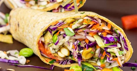 Vegetarian Wrap Filling Ideas and Recipes | POPSUGAR Fitness UK