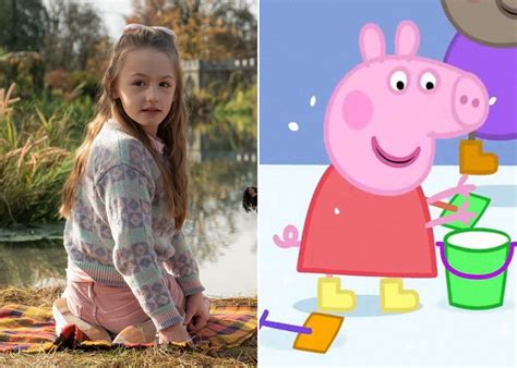 Amelie Bea Smith as the Voice of Peppa Pig | The Haunting of Bly Manor ...