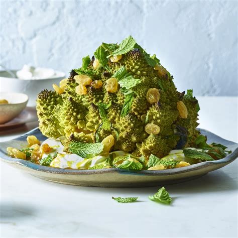 Roasted Romanesco with Spiced Garlic Oil | Recipe | Romanesco recipes ...