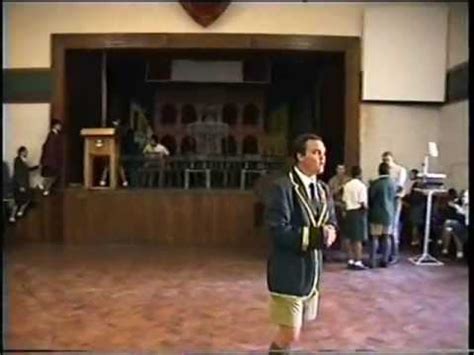 Eaglesvale High School final assembly 1999 part 1 - YouTube