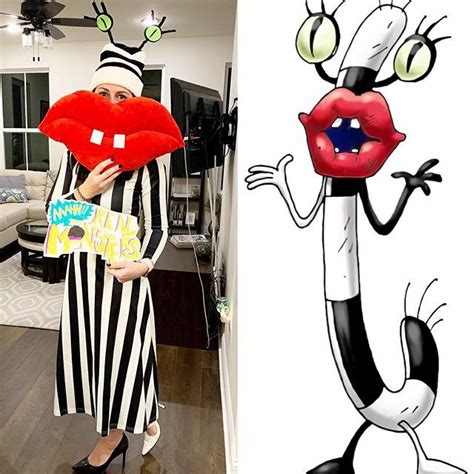 Oblina Ahh Real Monsters Costume