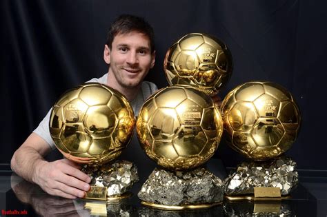 Messi With Ballon D'Or Wallpapers - Wallpaper Cave