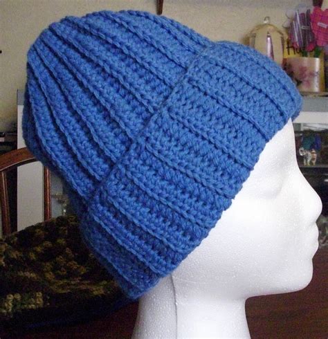 Ravelry: Crochet Ribbed hat pattern by Elizabeth Ham