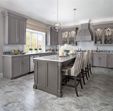 Brookhaven II Kitchen | White kitchen design, Grey kitchen designs ...