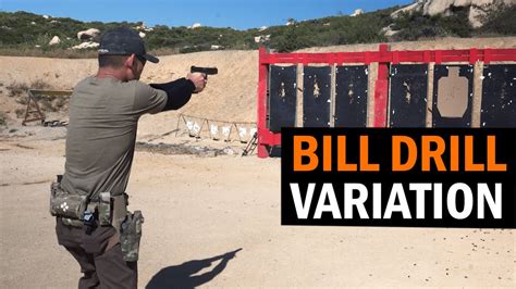 Pistol Drills: Bill Drill Variation with Tactical Hyve - YouTube