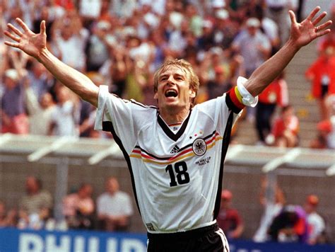 jürgen klinsmann | Jurgen Klinsmann celebrates Germany’s game-tying ...