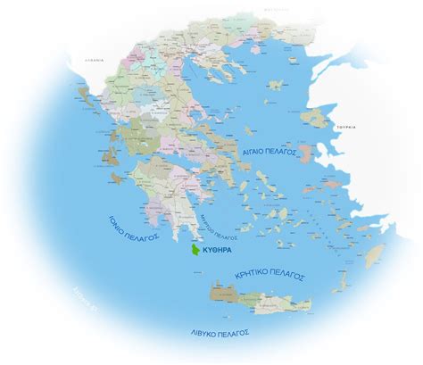 Kythira-Geography - KYTHIRA