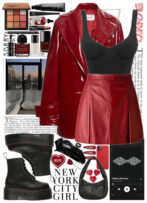 Summer Red And Black Outfit | ShopLook in 2022 | Red and black outfits ...