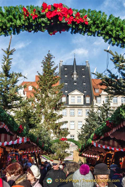 Leipzig Christmas Market on the Marktplatz