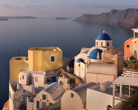 Oia Village in the Morning, Santorini - Anshar Photography