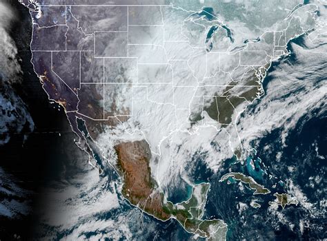 US Weather: Satellite images show record-breaking 73% of country ...