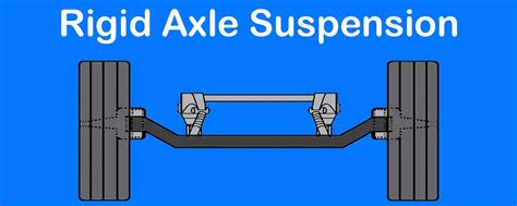 Rigid Front Axle Suspension System Design And Working Explained ...