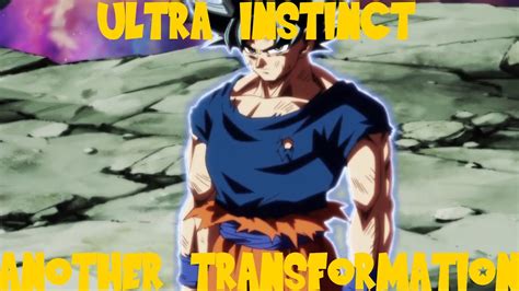 Ultra Instinct...Another Transformation - YouTube