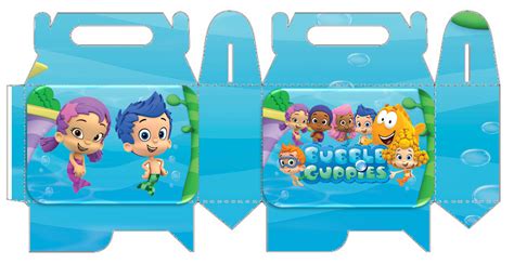 Bubble Guppies: Free Printable Lunch Box. - Oh My Fiesta! in english