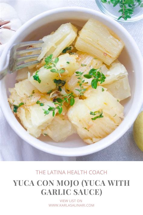 How to make Yuca Con Mojo (Yuca with Garlic Sauce) | Yuca recipes, Yuca ...