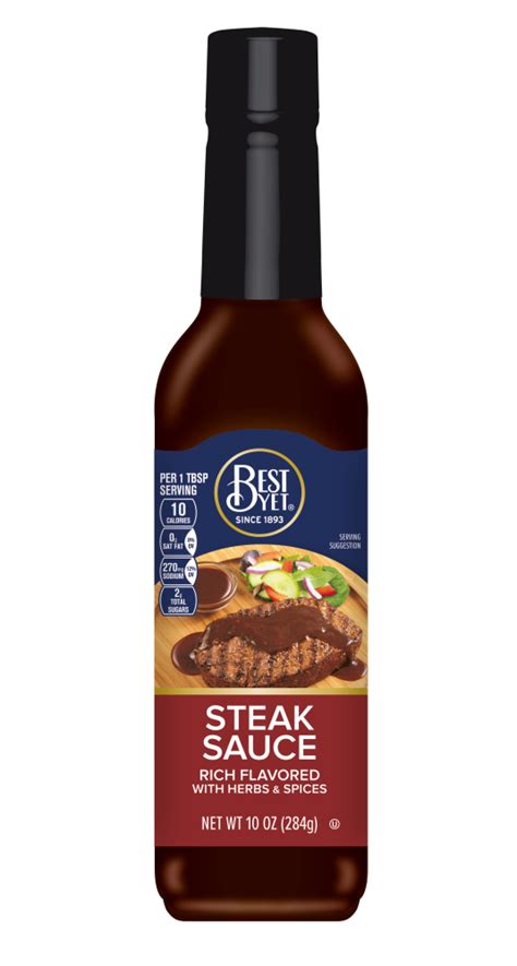 Steak Sauce A1 - Best Yet Brand