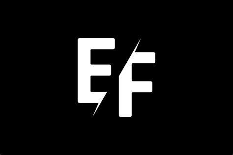 Monogram EF Logo Graphic by Greenlines Studios · Creative Fabrica