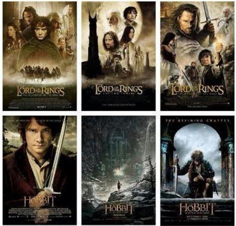 Lord Of The Rings ภาค 1-3 The Hobbit ภาค 1-3 DVD Master พากย์ไทย ...