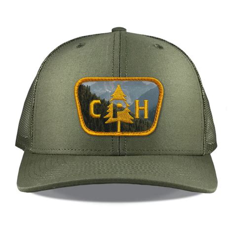 CPH Sublimation/Embroidery Patch Hat - Custom Patch Hats