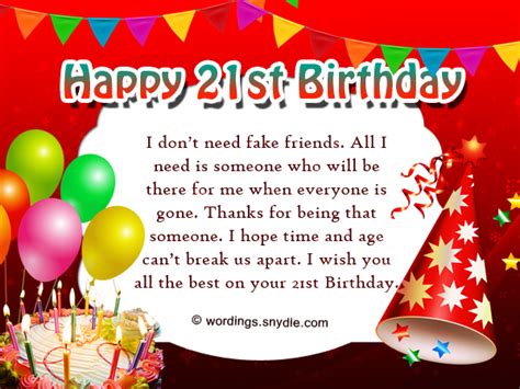 Funny 21st Birthday Quotes For Him