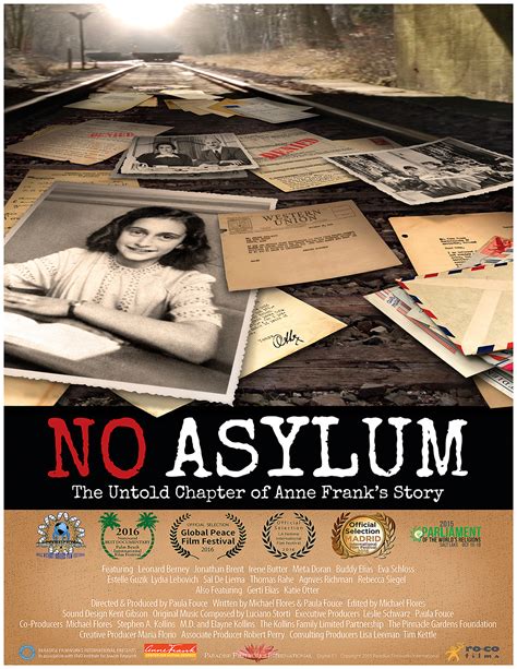 No Asylum: The Untold Chapter of Anne Frank's Story (2015)