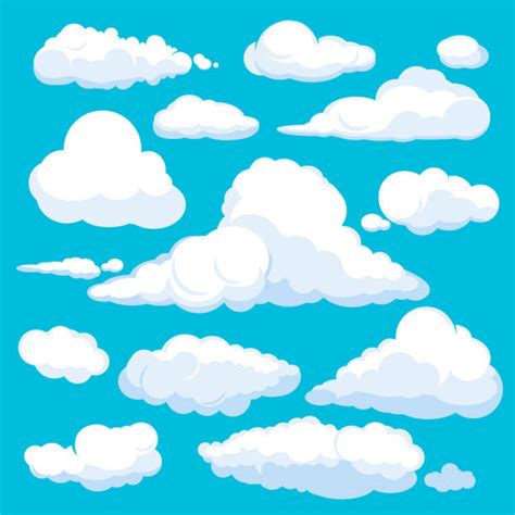 Stylized Clouds Illustrations, Royalty-Free Vector Graphics & Clip Art ...