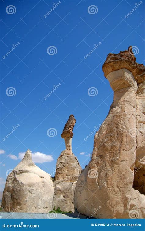 Hoodoo rock formations stock image. Image of rocky, chimneys - 5190513