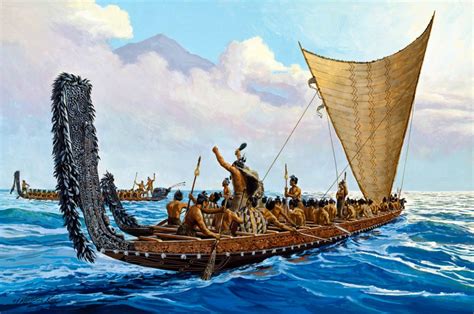 War Canoes of the New Zealand Maori | Herb Kawainui Kāne