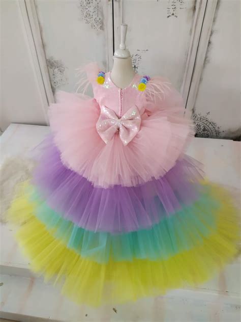 Baby Unicorn Dress Pink Unicorn Costume Baby Unicorn - Etsy