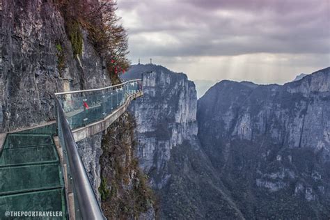 The Scariest Stroll: Walking on Glass at Tianmen Mountain, China | The ...