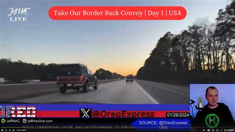 Take Our Border Back Convoy | Day 1 | USA