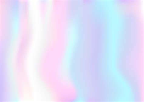 Premium Vector | Iridescent Holographic Background