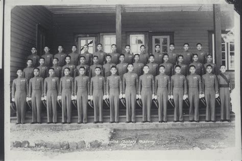 ‎Cadets standing in uniform, Philippine Military Academy, Baguio - UWDC ...