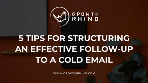 Smart Follow-Up Tactics for Cold Emails | Growth Rhino Inc.