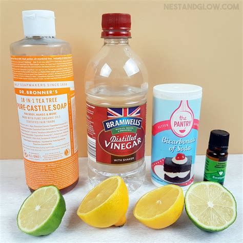 DIY Natural Cleaning Products That Work - Homeade Chemical Free Cleaning