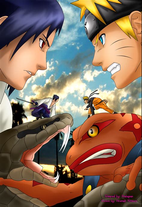 Naruto vs Sasuke by uzumakitsune on DeviantArt