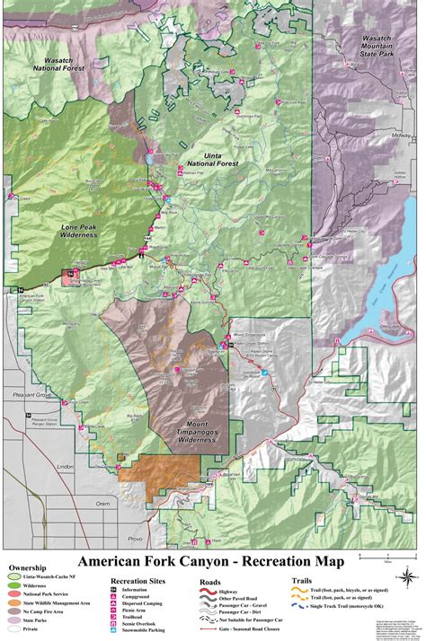 Timpanogos Cave Maps | NPMaps.com - just free maps, period.