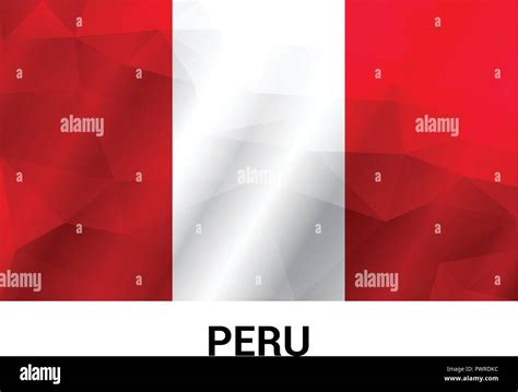 Peru flags design vector Stock Vector Image & Art - Alamy